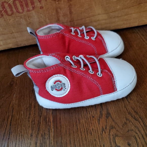 Like New Ohio State OSU crib sneakers - Picture 2 of 4